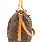 Louis Vuitton Monogram Canvas Keepall 50 Bandoulière Travel Bag