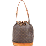 Louis Vuitton Monogram Canvas Sac Noé Grande Shoulder Bag