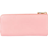Miu Miu Pink Leather Zip Around Wallet