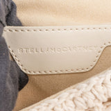 Stella McCartney Braided Wool Shaggy Falabella Fold Over Flap Crossbody Bag