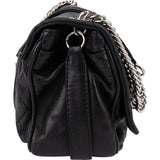 Chanel Quilted Lambskin Modern Palladium Chain Jumbo Single Flap Shoulder Bag