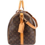 Louis Vuitton Monogram Canvas Keepall 55 Bandoulière Travel Bag