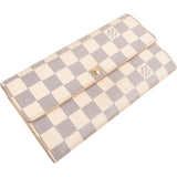 Louis Vuitton Monogram Damier Azur Sarah Wallet