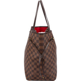 Louis Vuitton Monogram Damier Ebene Canvas Neverfull GM Shoulder Bag