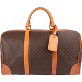 Celine Monogram Macadam Canvas Boston 45 Travel Bag