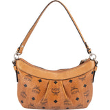 MCM Monogram Visetos Hobo Shoulder Bag