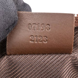Gucci Monogram GG Canvas Boat Pochette Handbag