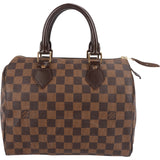 Louis Vuitton Monogram Damier Ebene Speedy 25 Handbag