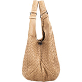 Bottega Intrecciato Nappa Leather Medium Compana Hobo Shoulder Bag