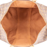 Louis Vuitton Monogram Canvas Keepall 55 Bandoulière Travel Bag
