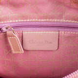 Christian Dior Nylon Cannage Transparent  Lady Dior Handbag