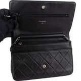 Chanel Quilted Lambskin CC Wallet On Chain Crossbody Bag