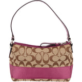 Coach Monogram Signature Demi Pouch Handbag