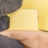 Gucci Bright Yellow Matelassé Leather Marmont Crossbody Bag