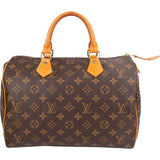 Louis Vuitton Monogram Canvas Speedy 30 Handbag