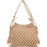 Gucci Monogram GG Canvas Abbey Horsebit Shoulder Bag