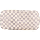 Louis Vuitton Monogram Damier Azur Canvas Neverfull MM Shoulder Bag