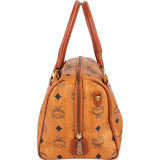 MCM Monogram Visetos Boston Handbag