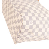 Louis Vuitton Monogram Damier Azur Canvas Neverfull MM Shoulder Bag