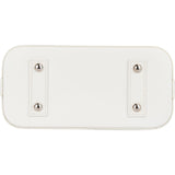 Louis Vuitton White Epi Leather x Yayoi Kusama Alma BB Handbag