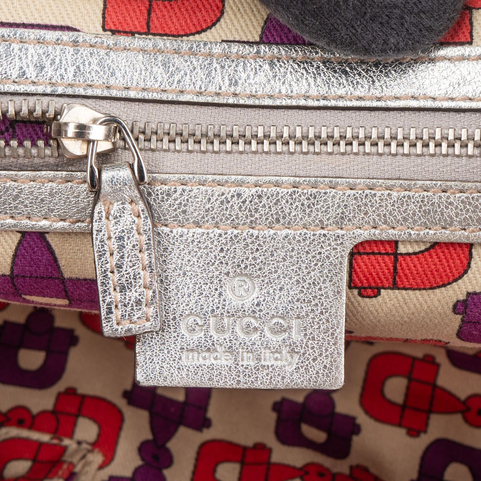[🔄️B11 / F06] Gucci Guccissima Leather Interlocking G Boston Bag Handbag - vintageandkickz