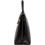 [🔄️B11 / F23] Hermès Box Calf Kelly 32 Sellier Handbag - vintageandkickz