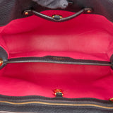 Louis Vuitton Noir Taurillon Leather Capucines MM Handbag