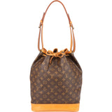 [🔄️B06 / F49] Louis Vuitton Monogram Canvas Sac Noé Grande Shoulder Bag - vintageandkickz