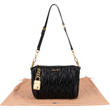 Miu Miu Matelassé Nappa Leather Shoulder Bag