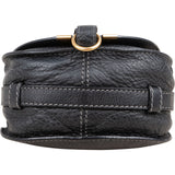 Chloé Grained Calfskin Marcie Small Saddle Crossbody Bag