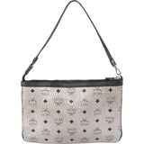MCM Monogram Metallic Visetos Canvas Pouch Accessoires Shoulder Bag
