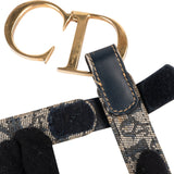 Christian Dior Trotter Monogram CD Buckle Belt (75)