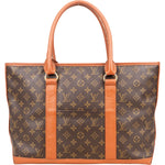Louis Vuitton Monogram Canvas Sac Weekend Shoulder Bag - vintageandkickz