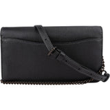 Coach Pebbled Leather Tabby Wallet On Chain Crossbody Bag
