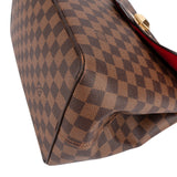 Louis Vuitton Monogram Damier Ebene Canvas Bergamo MM Handbag