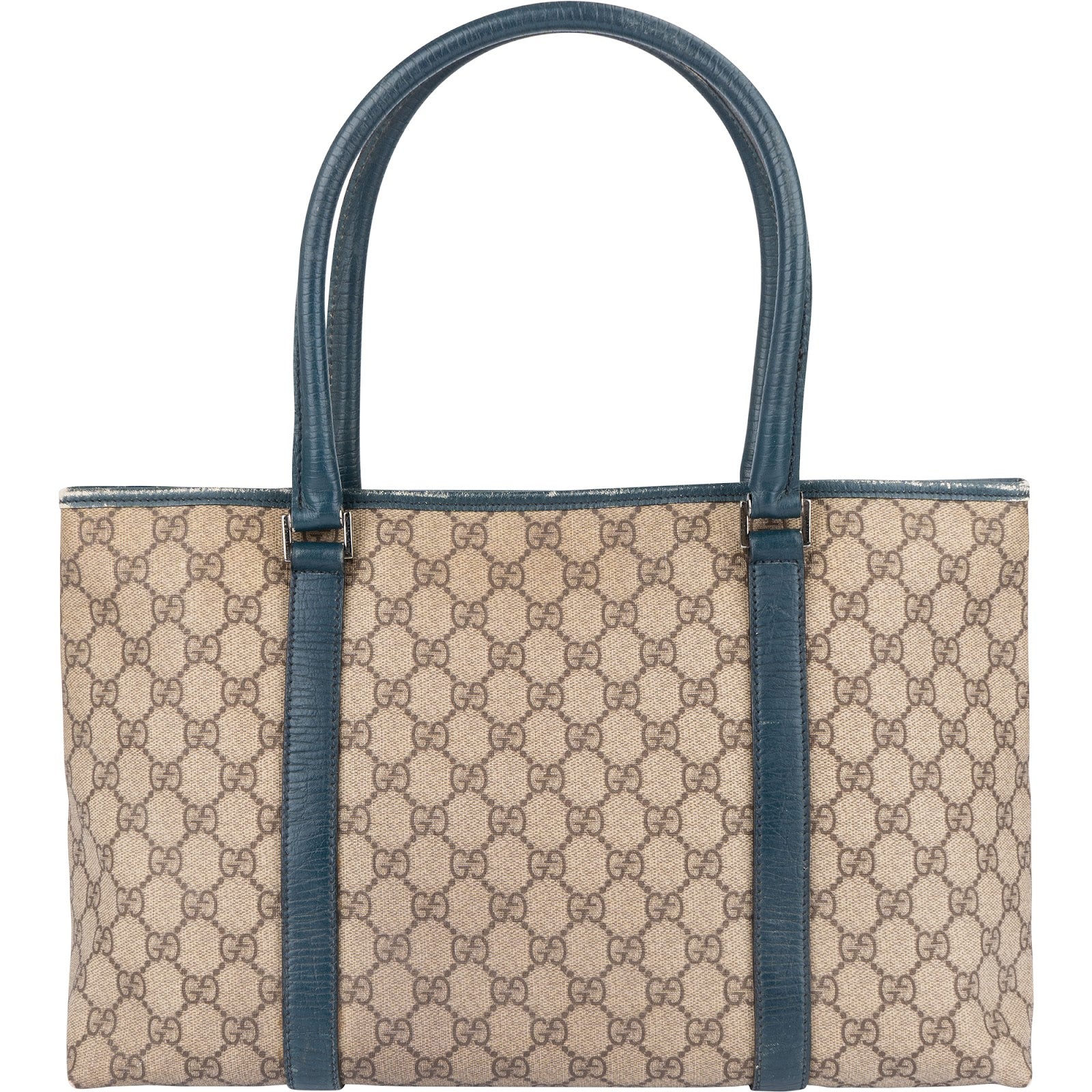 [🔄️B23 / F21] Gucci Monogram GG Plus Tote Handbag - vintageandkickz