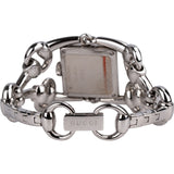 Gucci Silver Tone Signoria Horsebit 116.3 Women Watch