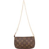 Louis Vuitton Monogram Canvas Mini Pochette Accessoires Shoulder Bag