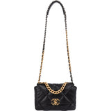 Chanel 19 Quilted Lambskin Chanel Single Flap Crossbody Bag