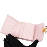 Celine Pink Leather Triomphe Wallet