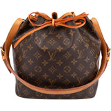 Louis Vuitton Monogram Canvas Sac Noé Petit Shoulder Bag
