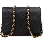 [🔄️B14 / F12] Chanel Quilted Lambskin Medium Single Flap Crossbody Bag - vintageandkickz