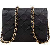 [🔄️B14 / F12] Chanel Quilted Lambskin Medium Single Flap Crossbody Bag - vintageandkickz