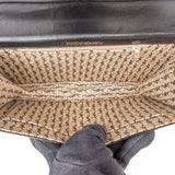 Yves Saint Laurent Vintage Studded Emblem Clutch Bag