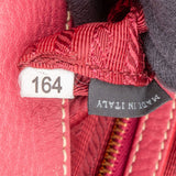Prada Pink Vitello Daino Leather Hobo Shoulder Bag