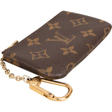 Louis Vuitton Monogram Canvas Pochette Cles Key Pouch Wallet