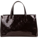 Louis Vuitton Monogram Vernis Leather Wilshire PM Handbag