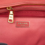 Prada Pink Saffiano Leather Galleria Handbag - vintageandkickz