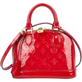 Louis Vuitton Monogram Vernis Leather Alma BB Handbag