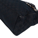 Gucci Monogram GG Canvas Positano Tote Handbag - vintageandkickz